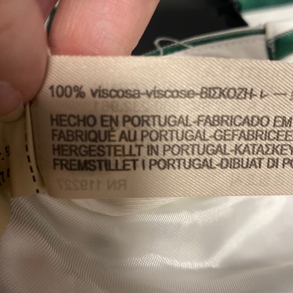 Massimo Dutti Striped Pyjama Style Pants Size 4 - Picture 6 of 8